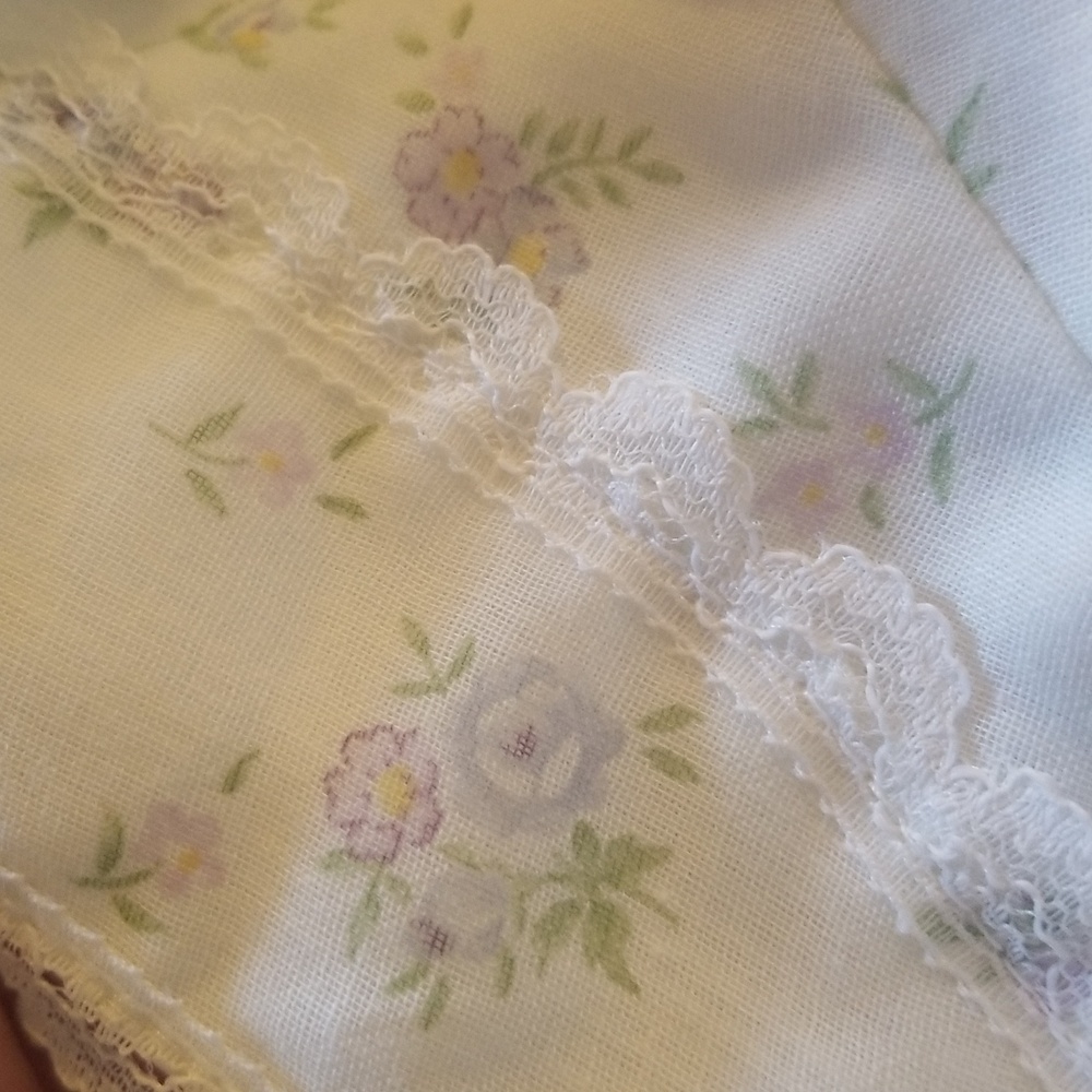 Gunne Sax By Jessica San Francisco Vintage 0/2 XS White/Purple Floral Lace Dress - Picture 12 of 17
